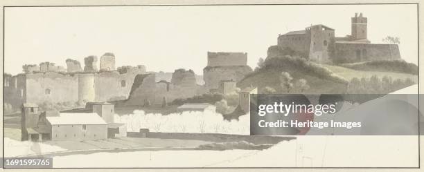 The Baths of Caracalla in Rome, circa 1809Knip several times portrayed sections of the Baths of Caracalla, which is on the south side of the ancient...