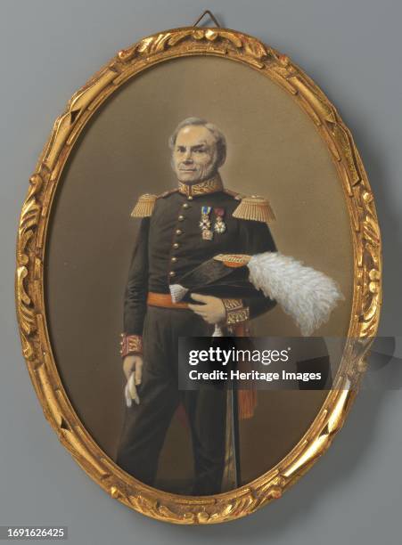 Portrait of the Governor General of Suriname, Reinier Frederik Baron van Raders, circa 1852. Creator: Anon.