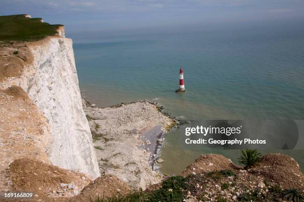 Lighthouse at Beachy Head, Sussex, England