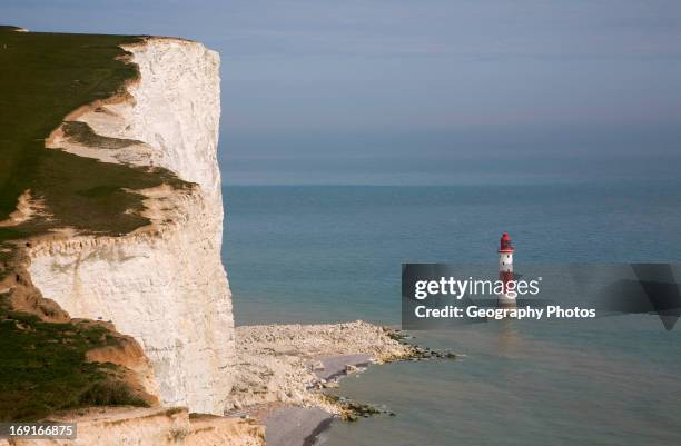 Lighthouse at Beachy Head, Sussex, England