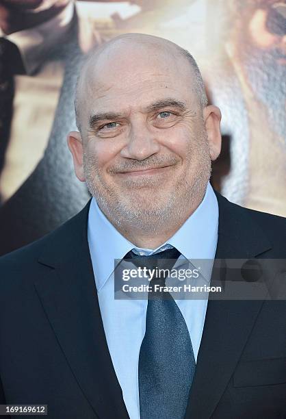 Actor Jonny Coyne attends the premiere of Warner Bros. Pictures' "Hangover Part 3" at Westwood Village Theater on May 20, 2013 in Westwood,...