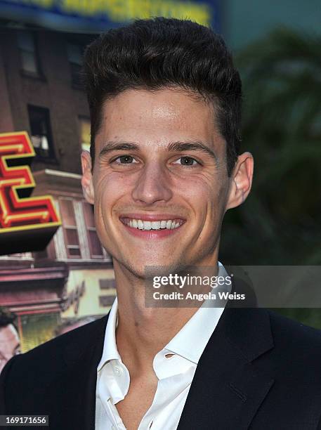 Actor Ken Baumann arrives at the premiere of Nickelodeon's 'Nicky Deuce' at ArcLight Cinemas on May 20, 2013 in Hollywood, California.