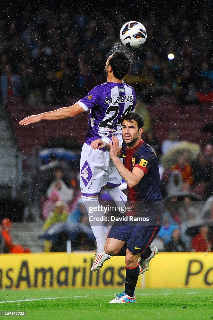 FC Barcelona v Real Valladolid CF - La Liga