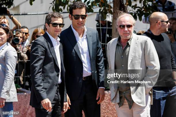 Guillaume Canet, Clive Owen and James Caan The 66th Annual Cannes Film Festival on May 20, 2013 in Cannes, France.