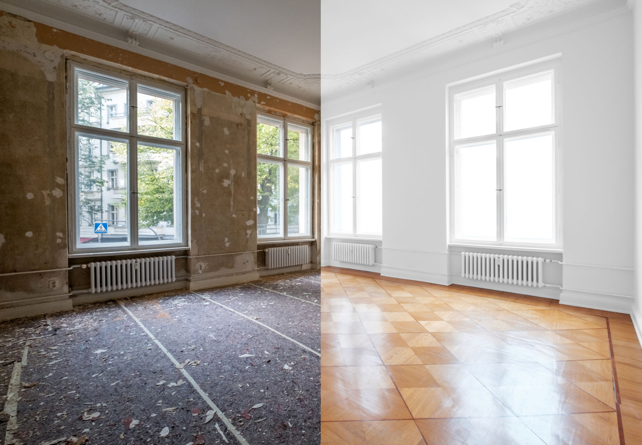 luxury renovation process