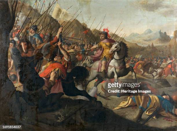 Roman Battle, 1641. Creator: Simon Peter Tilemann.