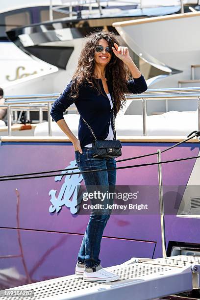 Afef Jnifen The 66th Annual Cannes Film Festival on May 20, 2013 in Cannes, France.