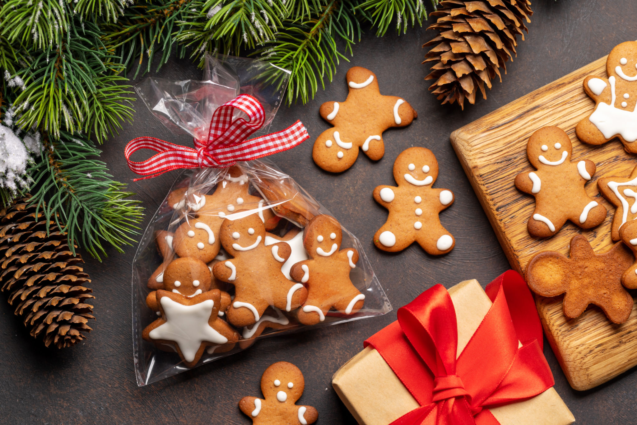 christmas cookie packaging