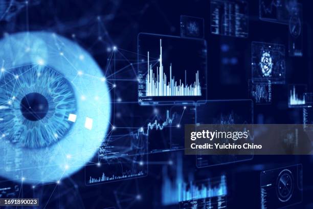 eye network and digital data - trade secrets stock pictures, royalty-free photos & images