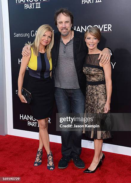 Susan Yeagley, Kevin Nealon and Gillian Vigman attend the premiere of Warner Bros. Pictures' "Hangover Part 3" on May 20, 2013 in Westwood,...