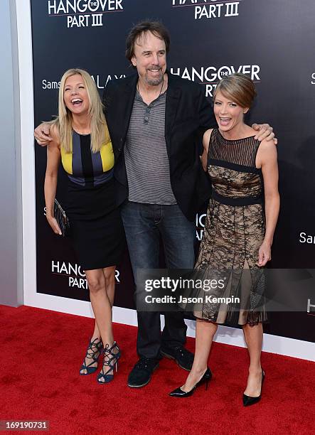 Susan Yeagley, Kevin Nealon and Gillian Vigman attend the premiere of Warner Bros. Pictures' "Hangover Part 3" on May 20, 2013 in Westwood,...