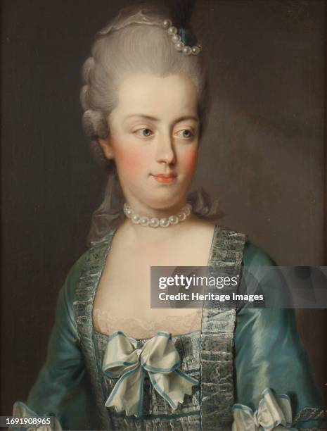 Marie Antoinette, 1755-1793, Archduchess of Austria, Queen of France, 1773. Creator: Joseph Hickel.