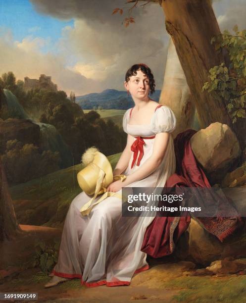 Madame Saint-Ange Chevrier, 1807. Creator: Louis Leopold Boilly.