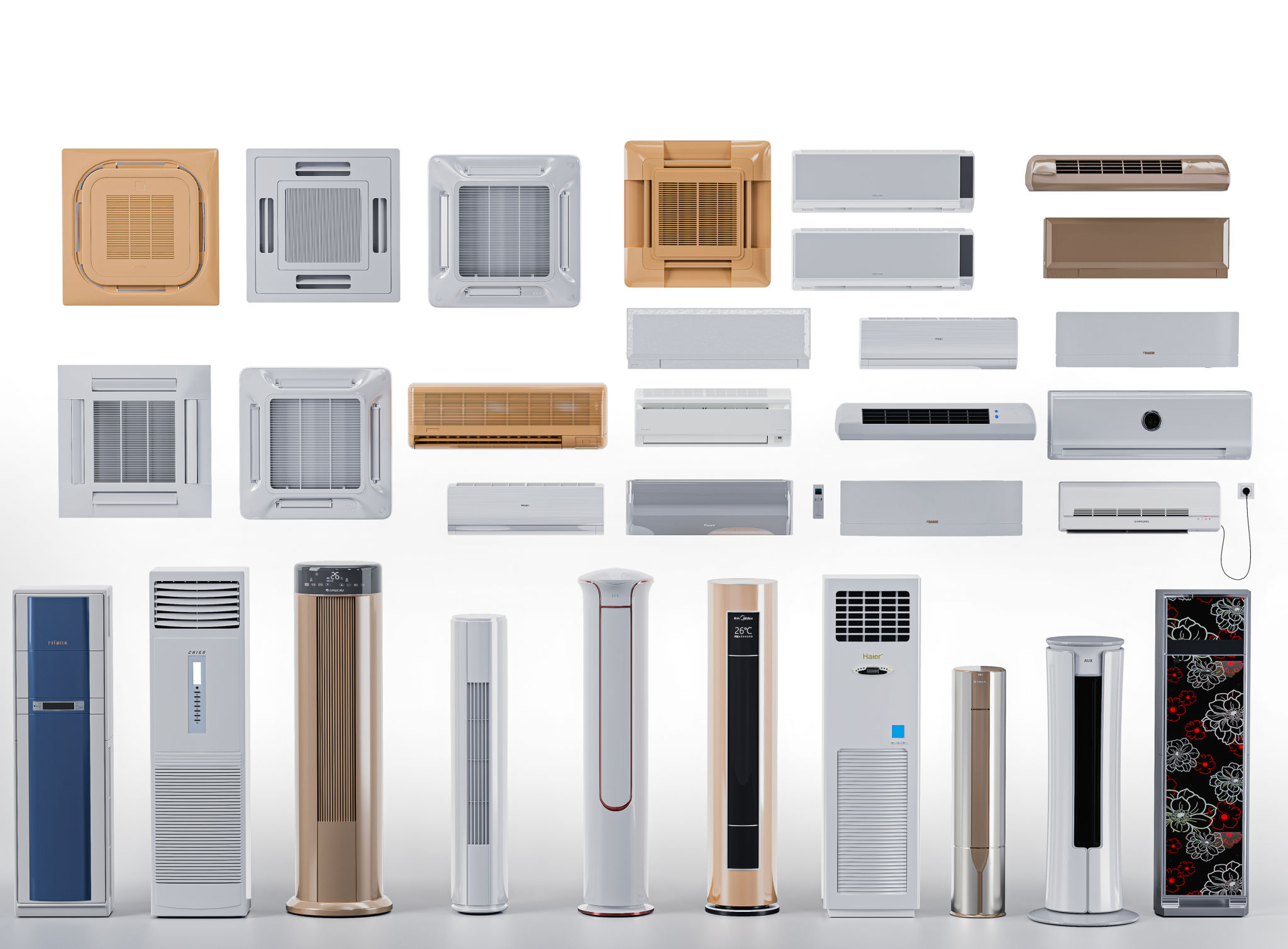 climatiseur types