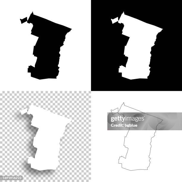 windsor county, vermont. maps for design. blank, white and black backgrounds - woodstock vermont stock illustrations