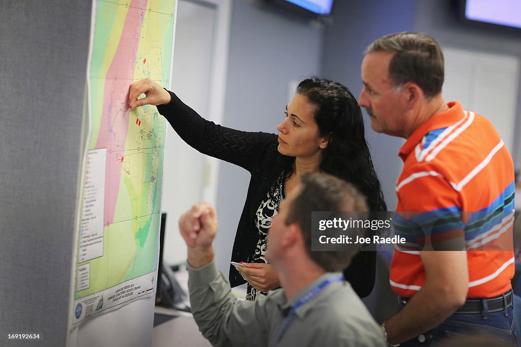 South Florida State Officials Hold Hurricane Preparedness Drill