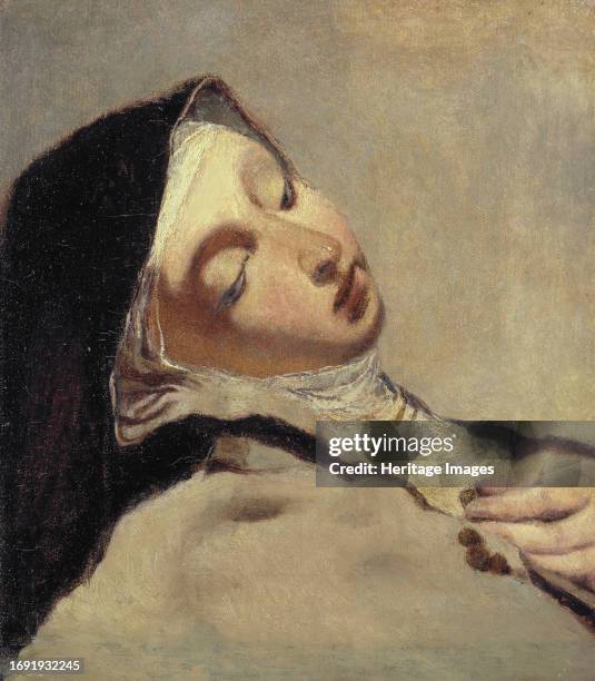 St Teresa in ecstasy, late 19th century. Creator: Ernst Josephson.