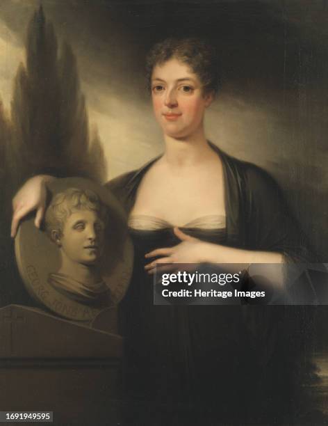 Portrait of Christina Maria von Hermanson , 1810. Creator: Carl Fredrik von Breda.
