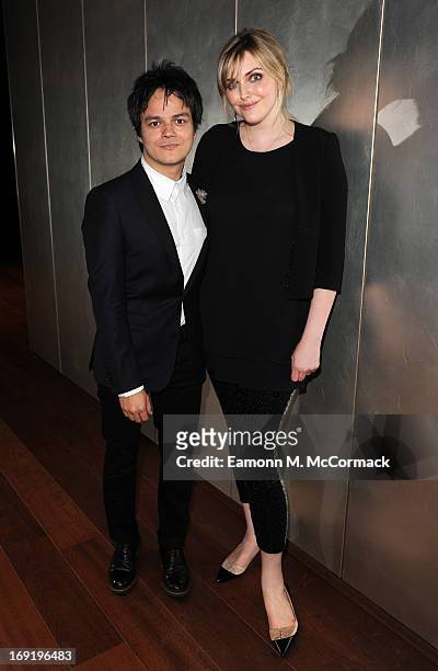 Jamie Cullum and Sophie Dahl attend the launch of Jamie Cullum's new album 'Momentum'The Shard on May 21, 2013 in London, England.