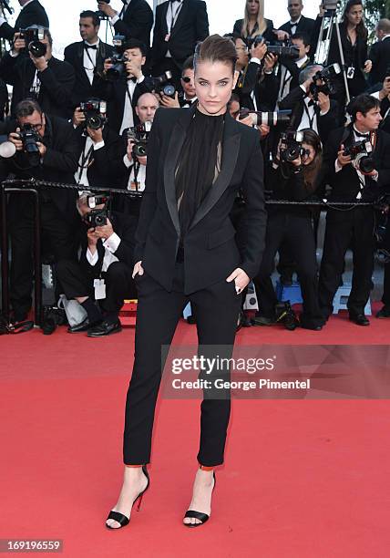 Model Barbara Palvin attends the Premiere of 'Cleopatra' at The 66th Annual Cannes Film Festival on May 21, 2013 in Cannes, France.