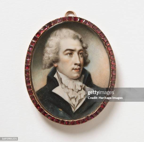 Richard Brinsley Sheridan , politician, playwright, circa 1800s. Creator: John Cox Dillman Engleheart.