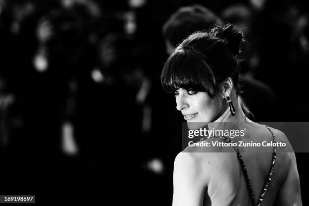 Actress Milla Jovovich attends the Premiere of 'Cleopatra' during the 66th Annual Cannes Film Festival on May 21, 2013 in Cannes, France.