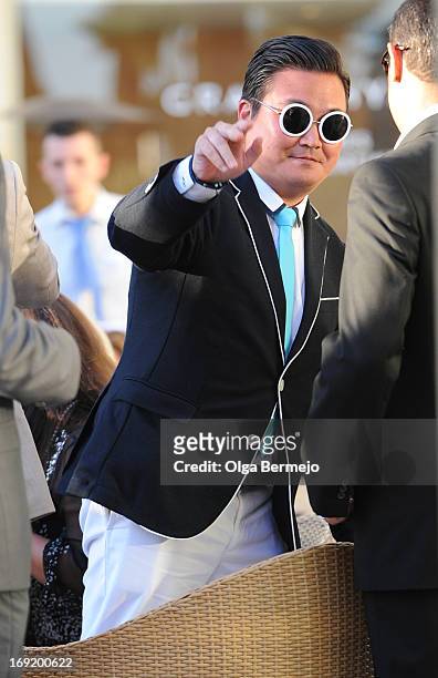 Psy lookalike sighted at Hotel Martinez The 66th Annual Cannes Film Festival on May 21, 2013 in Cannes, France.