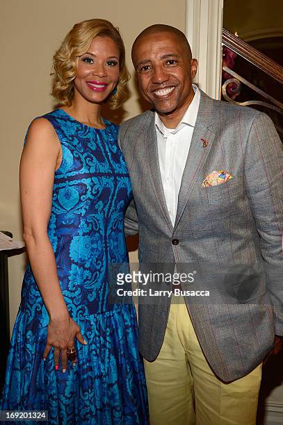 Record Executive Kevin Liles and Erika Liles attend the 2013 Peace, Love & A Cure Triple Negative Breast Cancer Foundation Benefit on May 21, 2013 in...