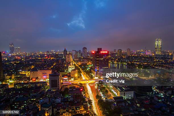 vl_01239 - hanoi cityscape stock pictures, royalty-free photos & images