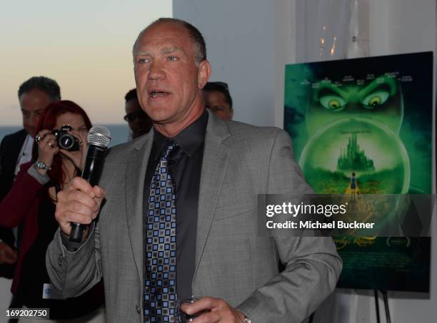 Producer Ryan Carroll attends the Summertime Entertainment's Cannes Animation Celebration Cocktail Party during the 66th Annual Cannes Film Festival...