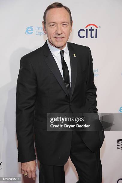 Actor Kevin Spacey attends the 17th Annual Webby Awards at Cipriani Wall Street on May 21, 2013 in New York City.