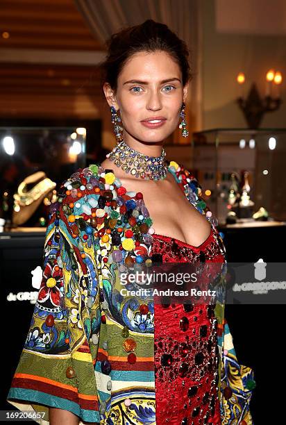 Model Bianca Balti attends the 'De Grisogono' Party during The 66th Annual Cannes Film Festival at Hotel Du Cap Eden Roc on May 21, 2013 in Antibes,...