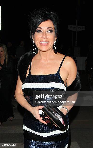 Nancy Dell'Olio at Plage Royal during The 66th Annual Cannes Film Festival on May 21, 2013 in Cannes, France.