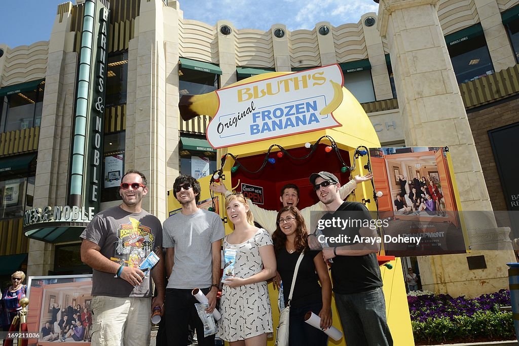 "Arrested Development" Bluth's Original Frozen Banana Stand Los Angeles Location Opening At The Grove