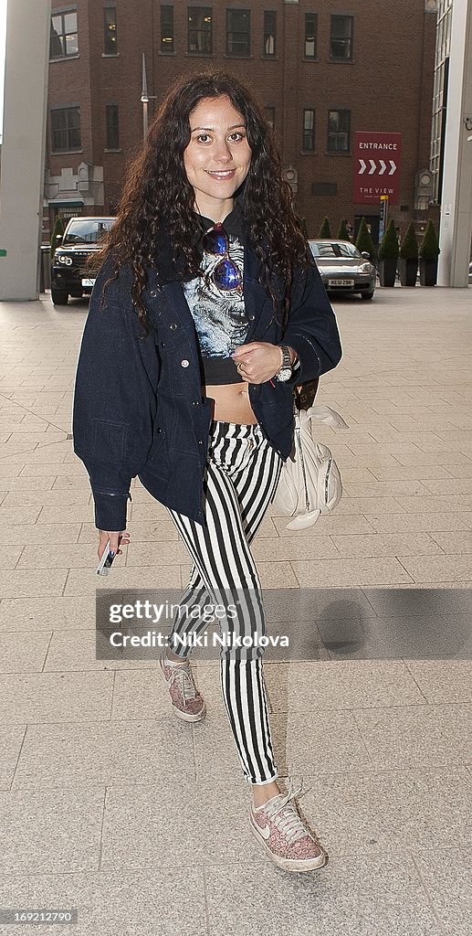 Celebrity Sightings In London - May 21, 2013