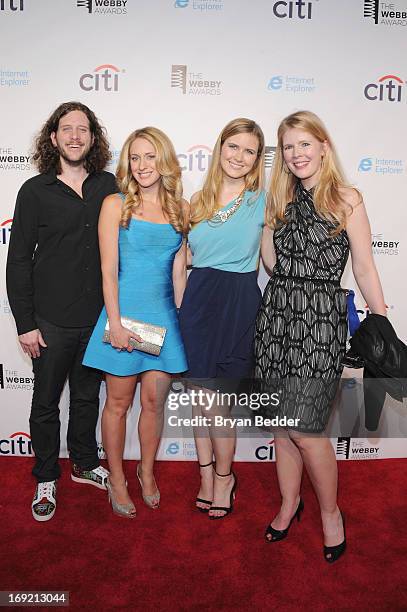 Senior Vice President of Enterprise Marketing at Yext Allison Tepley and guests attend the 17th Annual Webby Awards at Cipriani Wall Street on May...