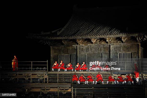 Shaolin Zen Music Ritual 59 Zen Music Shaolin Grand Ceremony Stock Photos, High-Res Pictures ...