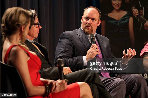 Writer John Carter Cash speaks onstage at Reel to Reel: Ring of Fire with Jewel at The GRAMMY Museum on May 21, 2013 in Los Angeles, California.
