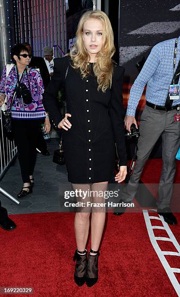 Actress Penelope Mitchell arrives at the Premiere Of Universal Pictures' "Fast & Furious 6" on May 21, 2013 in Universal City, California.