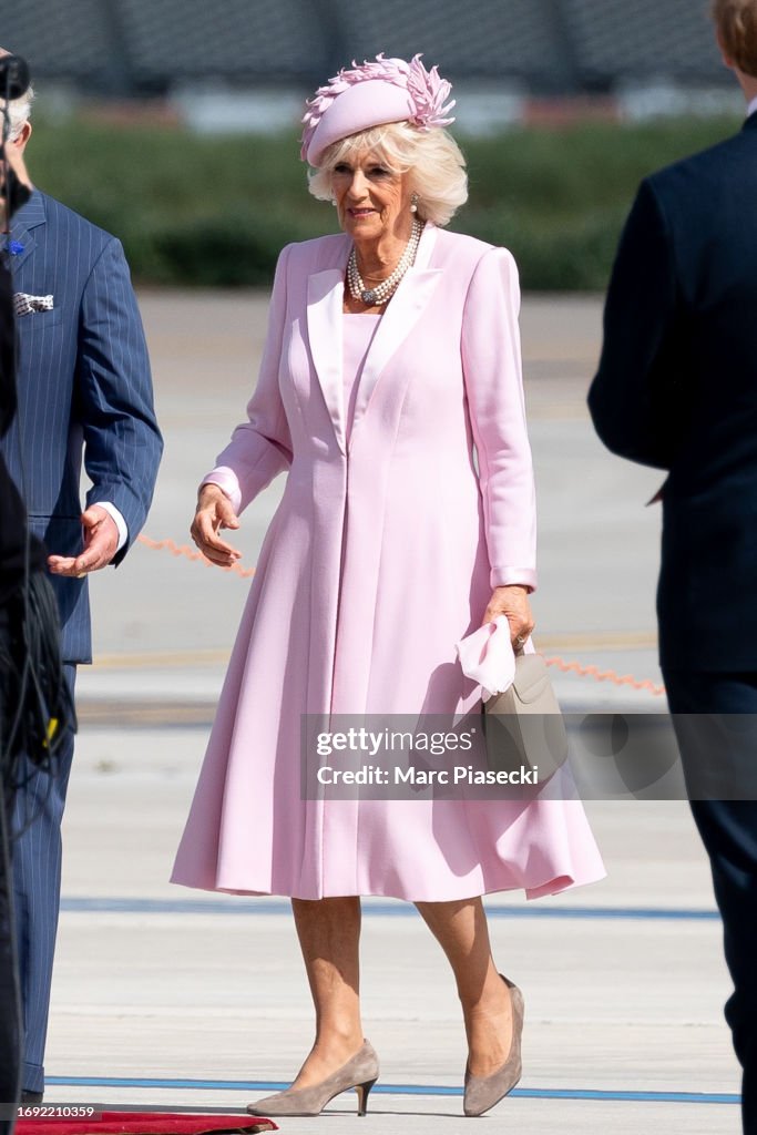 King Charles III And Queen Camilla Visit France - Day One In Paris