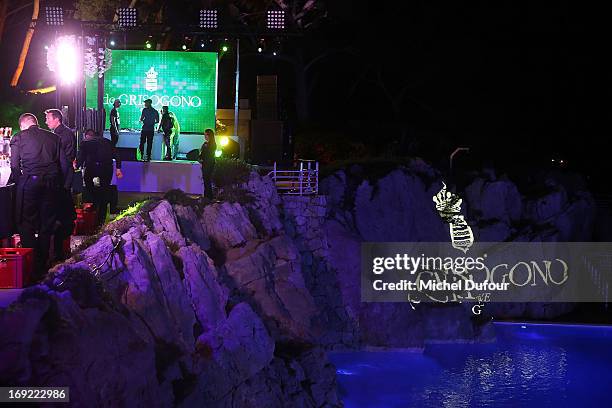 External View of the 'De Grisogono' Party At Hotel Du Cap Eden Roc on May 21, 2013 in Antibes, France.