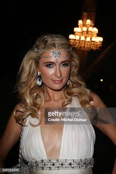 Paris Hilton attends the 'De Grisogono' Party At Hotel Du Cap Eden Roc on May 21, 2013 in Antibes, France.