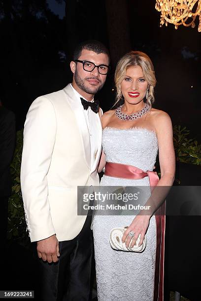 Hofit Golan and guest attend the 'De Grisogono' Party At Hotel Du Cap Eden Roc on May 21, 2013 in Antibes, France.