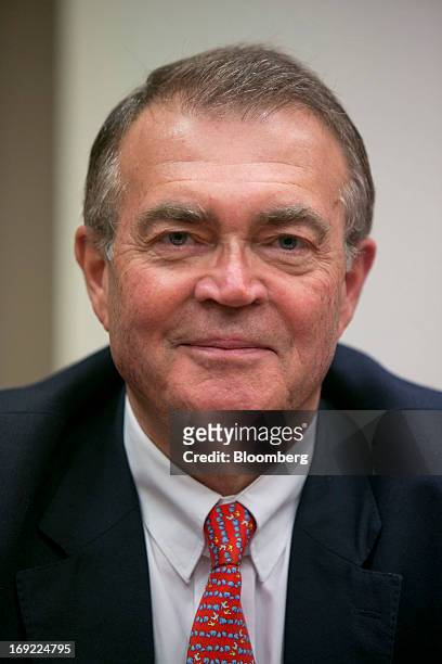 Billionaire Alfred Schindler, chairman of Schindler Holding AG, poses for a photograph in Seoul, South Korea, on Tuesday, May 21, 2013. Schindler...