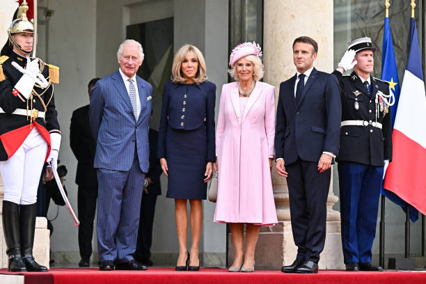 FRA: King Charles III And Queen Camilla Visit France - Day One In Paris
