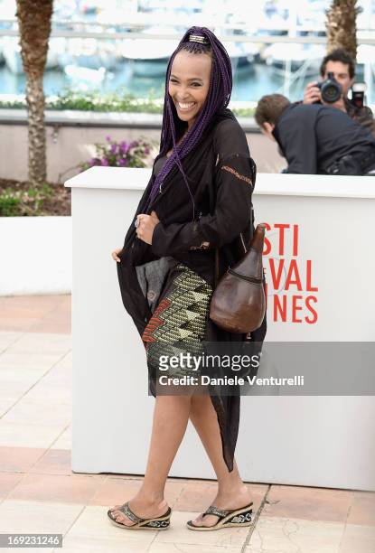 Jury member Maji Da Abdi attends the photocall for the Jury Cinefondation at The 66th Annual Cannes Film Festival on May 22, 2013 in Cannes, France.