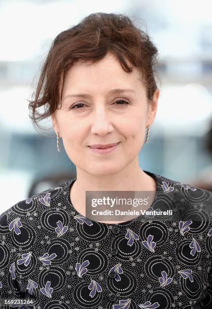 Jury member Nicoletta Braschi attends the photocall for the Jury Cinefondation at The 66th Annual Cannes Film Festival on May 22, 2013 in Cannes,...