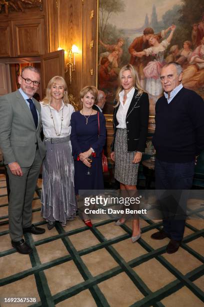 Axel Ruger, Secretary and Chief Executive of the Royal Academy of Arts,, Lady Alison Myners, Sally Tennant, Countess Nicole Brachetti Peretti and...