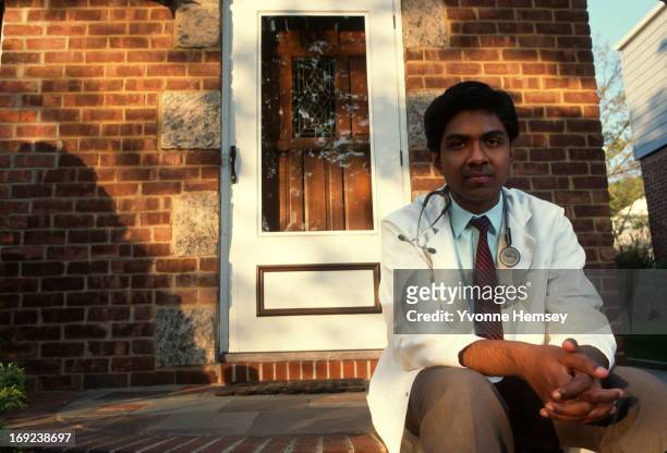 Dr. Balamurali Ambati is photographed May 17, 1995 in New York City. Balamurali has entered the Guinness Book of World Records as the world's...