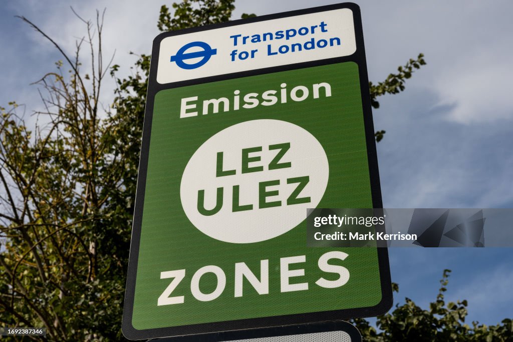 LEZ And ULEZ Zone Signs London